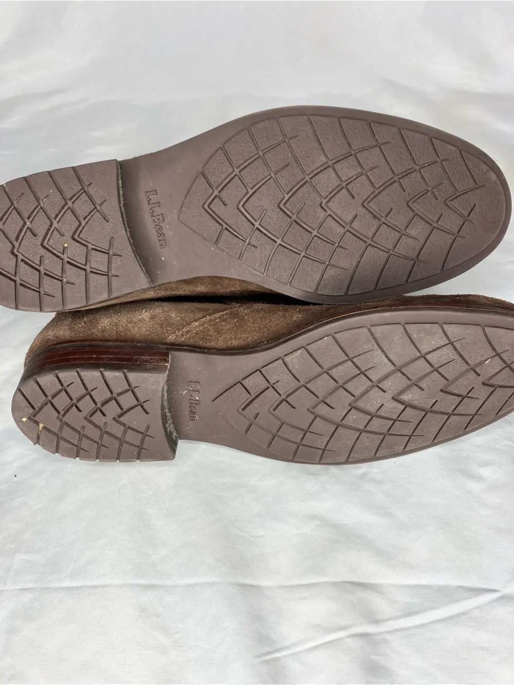 LL Bean Westport suede ankle boots 8.5